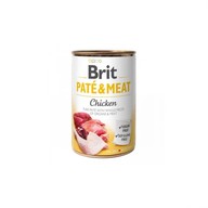 Корм Brit Care Pate&Meat з куркою вологий для собак 400г