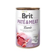 Корм Brit Care Pate&Meat з ягням вологий для собак 400г