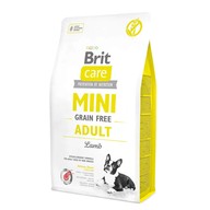 Корм Brit Care з ягням беззерновий сухий для собак малих порід 2кг