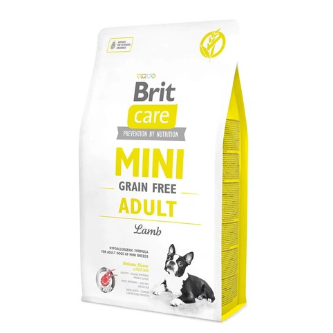 Корм Brit Care з ягням беззерновий сухий для собак малих порід 2кг