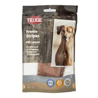 Ласощі Trixie Premio Lamb Stripes з ягням смужки для собак 100г