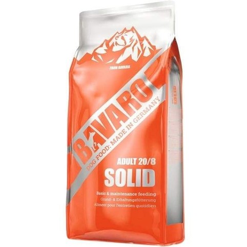 Корм Bavaro Solid 20/8 сухий для собак 18кг