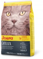 Корм Josera Catelux з качкою та картоплею сухий для довгошерстих та вибагливих котів 400г