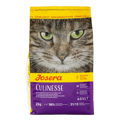 Корм Josera Culinesse з лососем сухий для дорослих вибагливих котів 2кг