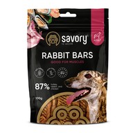 Ласощі Savory Bars з кроликом батончики 100г