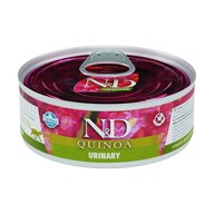 Корм Farmina N&D Quinoa з качкою, кіноа, журавлиною та ромашкою вологий для котів для профілактики сечокам'яної хвороби 80г
