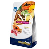 Корм Farmina N&D Tropical Selection Neutered з ягнятком та тропічними фруктами сухий для котів 1,5кг