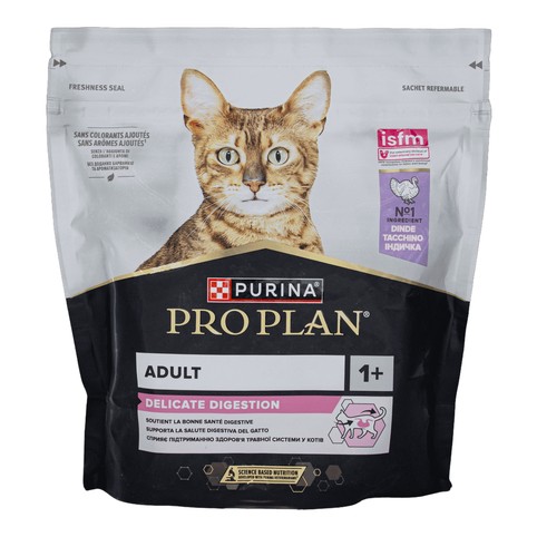 Корм ProPlan Delicate з індичкою для котів з чутливим травленням 400г