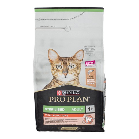 Корм ProPlan Sterilised Vital Function з лососем сухий для стерилізованих котів 1,5кг