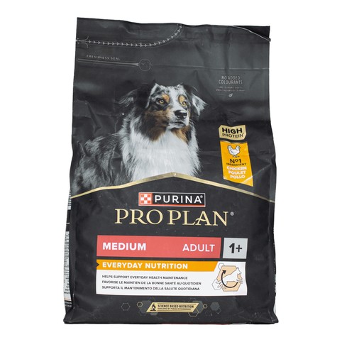 Корм ProPlan Medium з куркою сухий для собак середніх порід 3кг