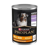 Корм ProPlan Adult з індичкою в желе для собак 400г