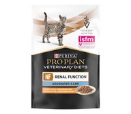 Дієтичний корм ProPlan Veterinary Diets NF Renal Function Advanced Care з куркою при патології нирок шматочки у підливці для котів 85г