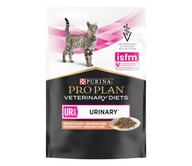 Дієтичний корм ProPlan Veterinary Diets UR Urinary з куркою шматочки у підливці для профілактики сечокам’яної хвороби для котів 85г
