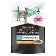 Дієтичний корм ProPlan Veterinary Diets EN Gastrointestinal з куркою шматочки у підливці при хворобах шлунково-кишкового тракту для котів 85г