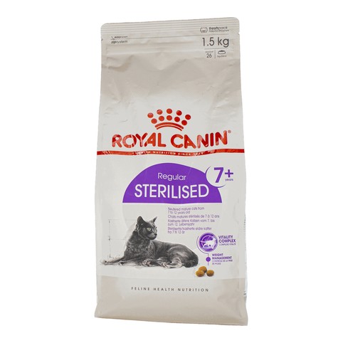 Корм Royal Canin Sterilised 7+ сухий для котів 1,5кг