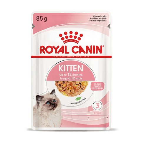 Корм Royal Canin Kitten Instinctive in Jelly вологий в желе для кошенят 85г