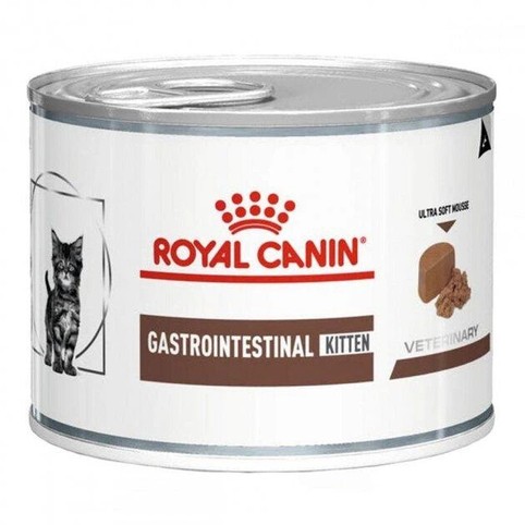 Корм Royal Canin Gastrointestinal Kitten лікувальний вологий паштет для кошенят 195г
