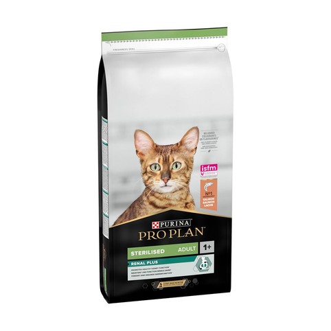 Корм ProPlan Sterilised Renal з лососем сухий для стерилізованих котів 14кг